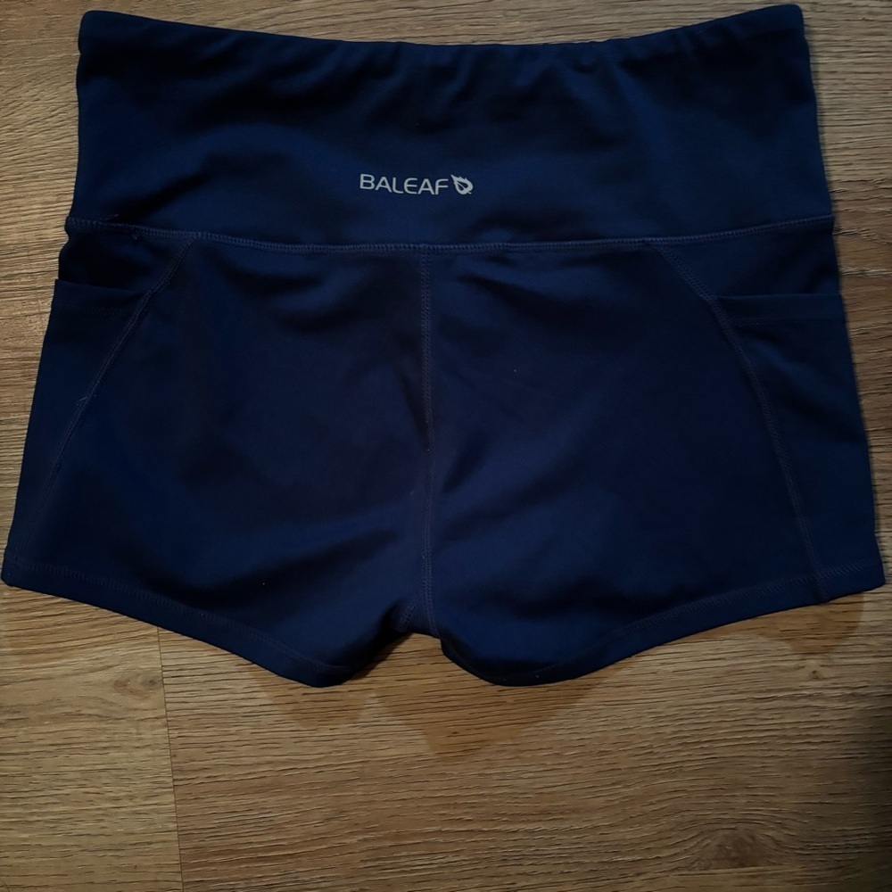 Baleaf Women's Navy Blue Shorts - Picture 4 of 5